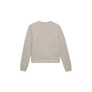 Mint Velvet Neutral Wool Blend Layered Cardigan